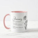 Search for january birth month mugs Botanical