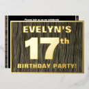 Search for 17 years old birthday invitations Elegant