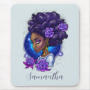 Search for afro mouse mats African woman