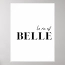 Search for belles posters French