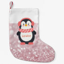 Search for penguin christmas stockings Pink