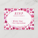 Search for pink pattern rsvp cards Trendy