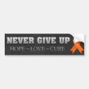 Search for leukaemia bumper stickers Awareness
