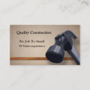 Search for home improvement business cards Hammer