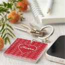 Search for double happiness key rings Heart