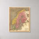 Search for norway canvas prints Map