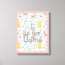 Search for llama nursery decor Pink