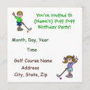 Search for putt putt invitations Party