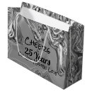 Search for silver 25th anniversary gift bags Glam