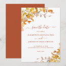 Search for leaves wedding save the dates Modern