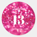 Search for 13th birthday party stickers Girly