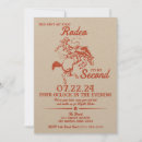 Search for my rodeo 1st birthday invitations First