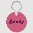 Search for sandy rounded key rings For her