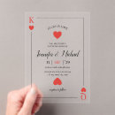 Search for ace of hearts invitations Las vegas