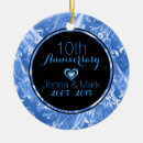 Search for 10th wedding anniversary christmas tree decorations Elegant