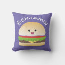 Search for cute burger cushions Cartoon