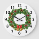 Search for christmas wreath clocks Numbers