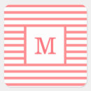 Search for coral bridal shower stickers White