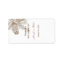 Search for nature address stickers Rustic