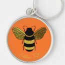 Search for flying insect key rings Yellow