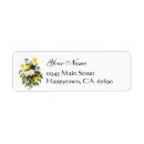 Search for pansy flower return address labels Floral