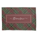 Search for check pillowcases Tartan pattern