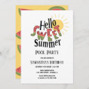 Search for hello summer invitations Splish splash splosh