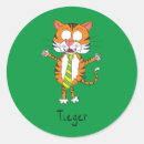 Search for cartoon tiger stickers Kids