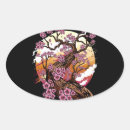 Search for blossom oval stickers Floral