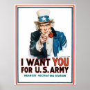 Search for vintage propaganda posters I want you