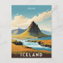 Search for vintage iceland postcards Northern lights