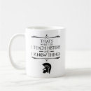 Search for teach mugs History