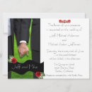 Search for commitment ceremony invitations Two grooms