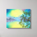 Search for tree reflection canvas prints Mountains