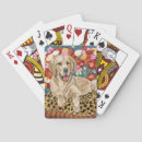 Search for golden retriever playing cards Pet