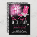 Search for pink and silver sweet 16 invitations For kids