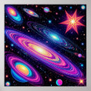 Search for space scene posters Galaxy