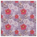 Search for red and purple fabric Floral