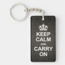 Search for keep calm and carry on key rings British