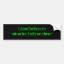 Search for believe bumper stickers Humour