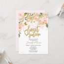Search for gold glitter sweet 16 invitations Watercolor