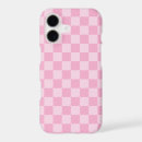 Search for checkerboard pattern iphone cases Pink
