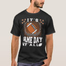 Search for game day tshirts Player