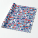 Search for blue stamps gift wrap Mail