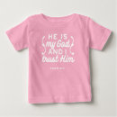 Search for christian baby shirts Bible verse