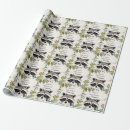Search for racoon wrapping paper Woodland