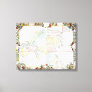 Search for continents canvas prints Vintage