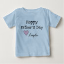 Search for fathers day baby shirts 1st