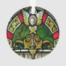 Search for stained glass window christmas tree decorations Angel