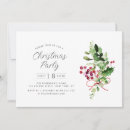 Search for foliage christmas invitations Greenery